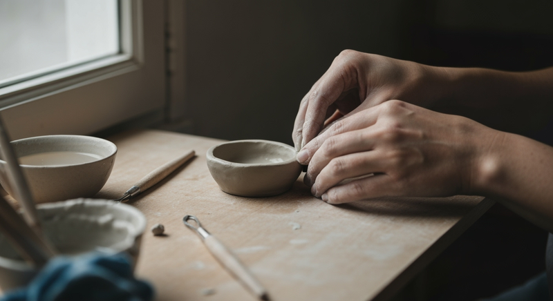 How to Find Calm: A Simple Guide to Making an Air Dry Clay Trinket Dish